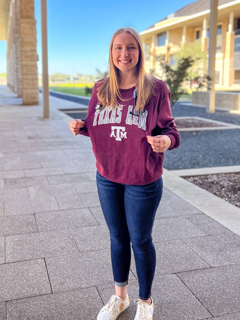 We went to visit Texas A&M Vet School and Sarah announced she was attending school there