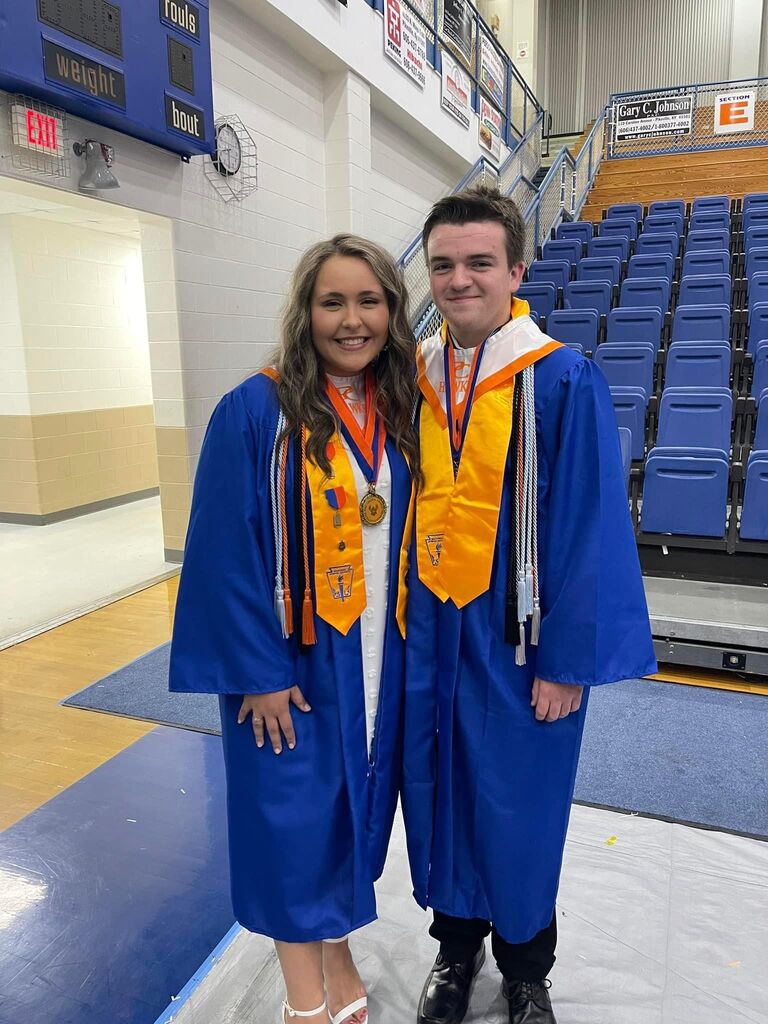 Riley and Mary graduated high school together!