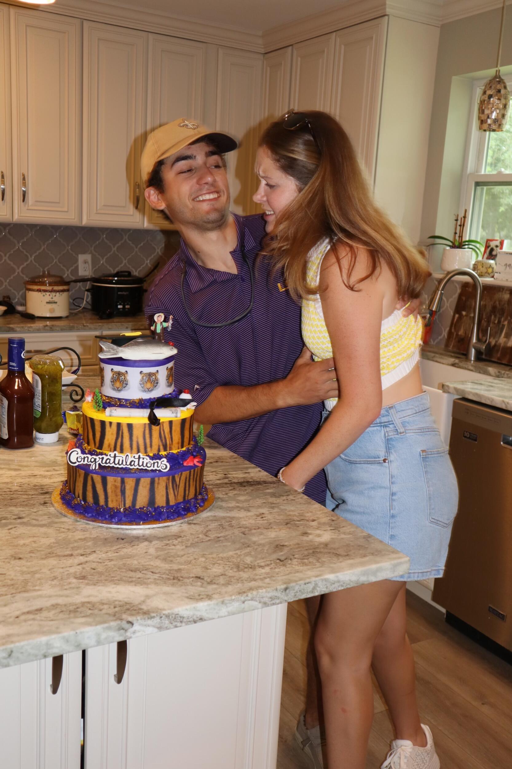 Joseph's LSU Graduation