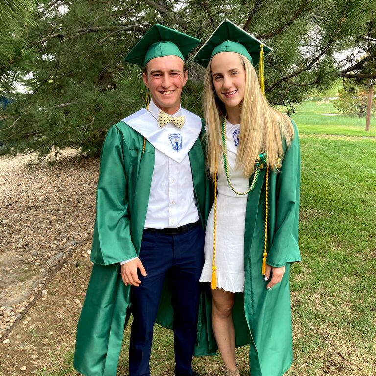 Thomas and Lizzy graduated from Bishop Machebeuf High School a few days later, excited to be done with school and moving on to college. 
