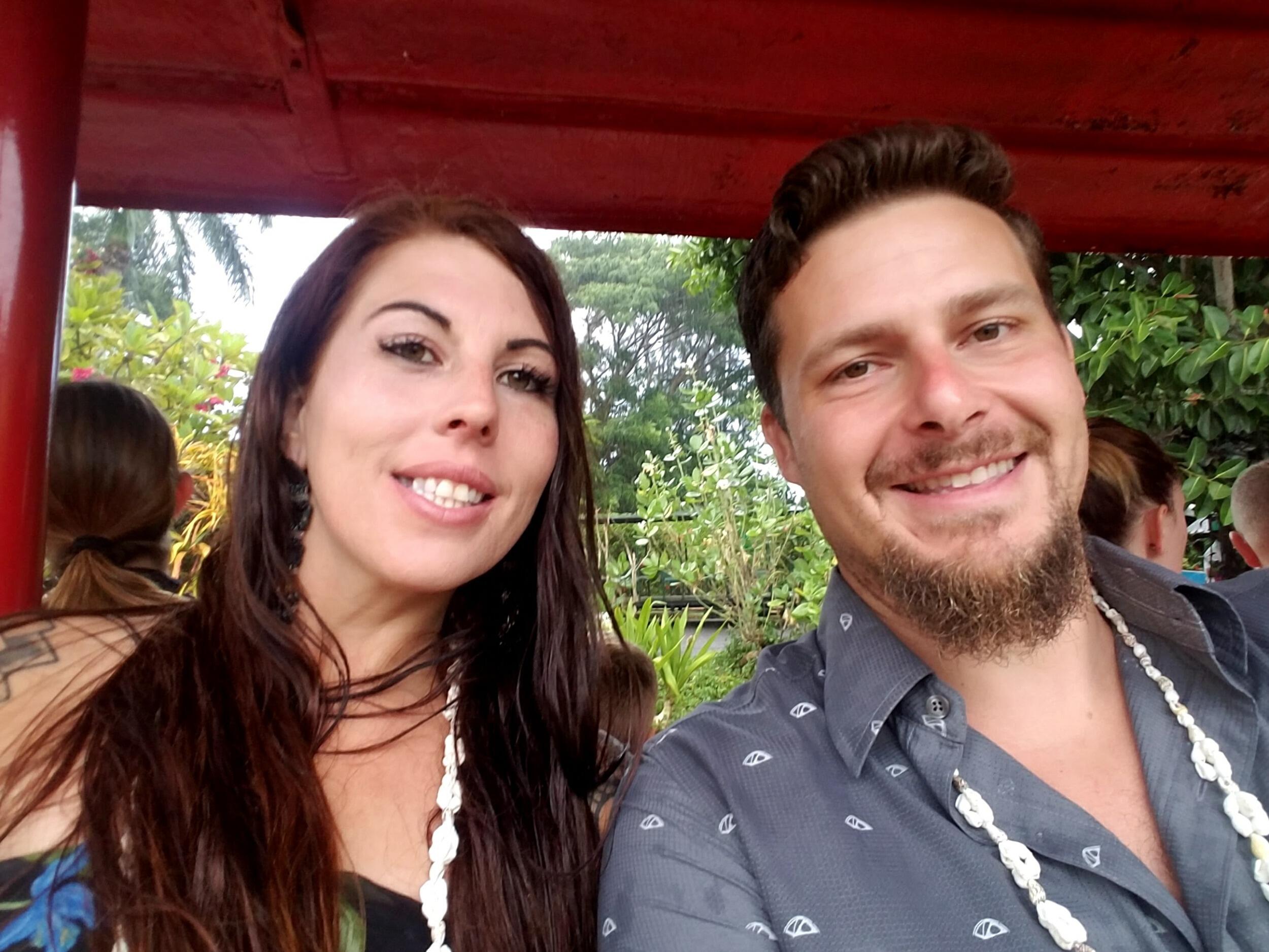 Luau after our grueling Kalalau backpacking trip
