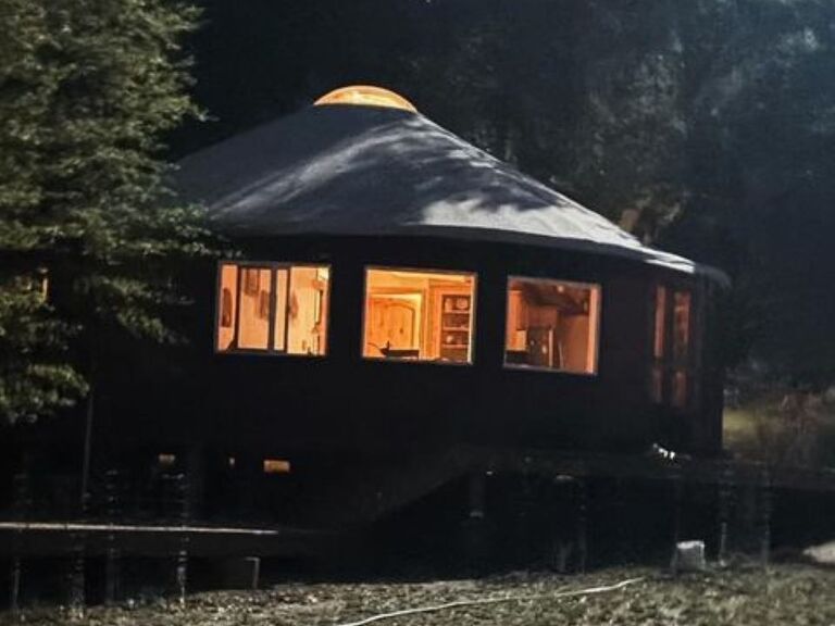 A cherished memory captured in the serene beauty of Cochise Stronghold, Arizona. 🌄 This picture of Jeremy's mother, Jody, and Godmother Carolyn's yurt 🛖 marks our first out-of-state road trip together. 🚗 Little did we know that this adventure would lead us to our future home in Tucson, Arizona, the following year. 🏜️ As we explored the picturesque landscapes of Cochise Stronghold, Danielle began to realize that she was being courted by her soulmate, Jeremy. 💑 The weekend was filled with love, laughter, and the warmth of family as we shared unforgettable moments with mom. ❤️ This trip not only deepened our bond but also set the stage for the beautiful journey we would embark on together. 🌟
