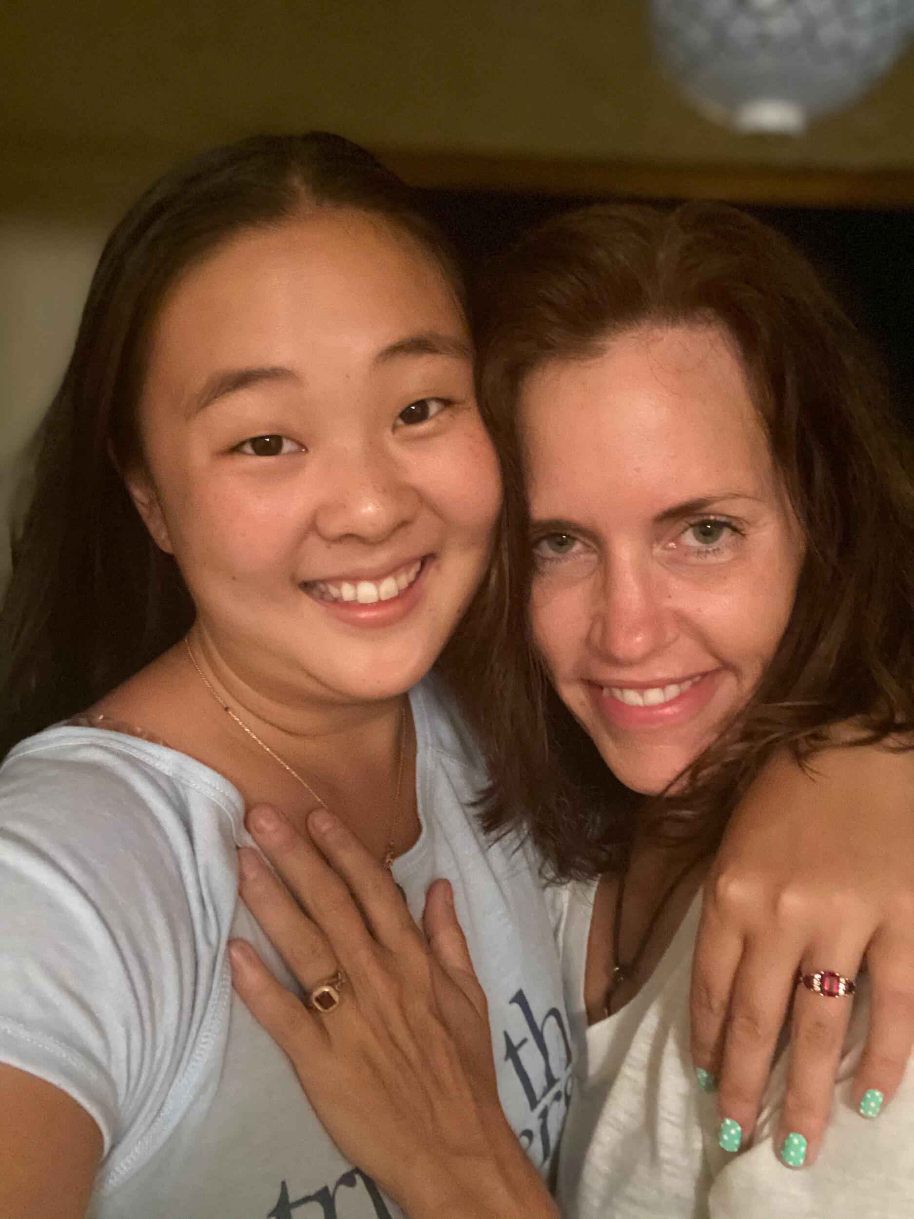 Mid-pandemic, we got engaged on our balcony in Newbury Park. 