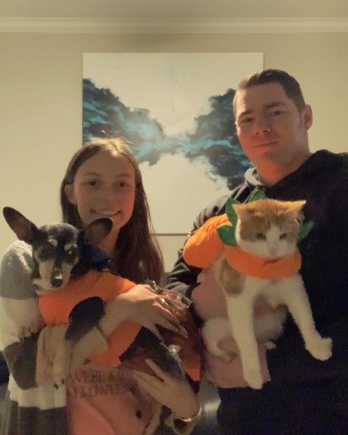 Halloween with the Pets