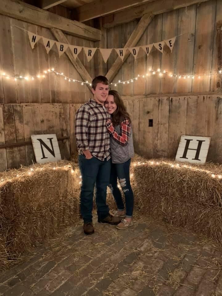 Both of us were involved in Greek life at UIUC, so we got to go to Ben's Barn Dance in the fall...