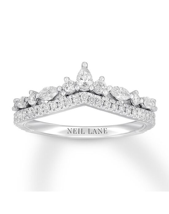 Neil lane teardrop wedding on sale ring