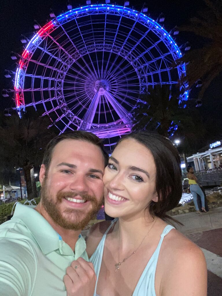Annie's birthday celebration in Orlando. Even states apart, they still managed to be together for the big moments.