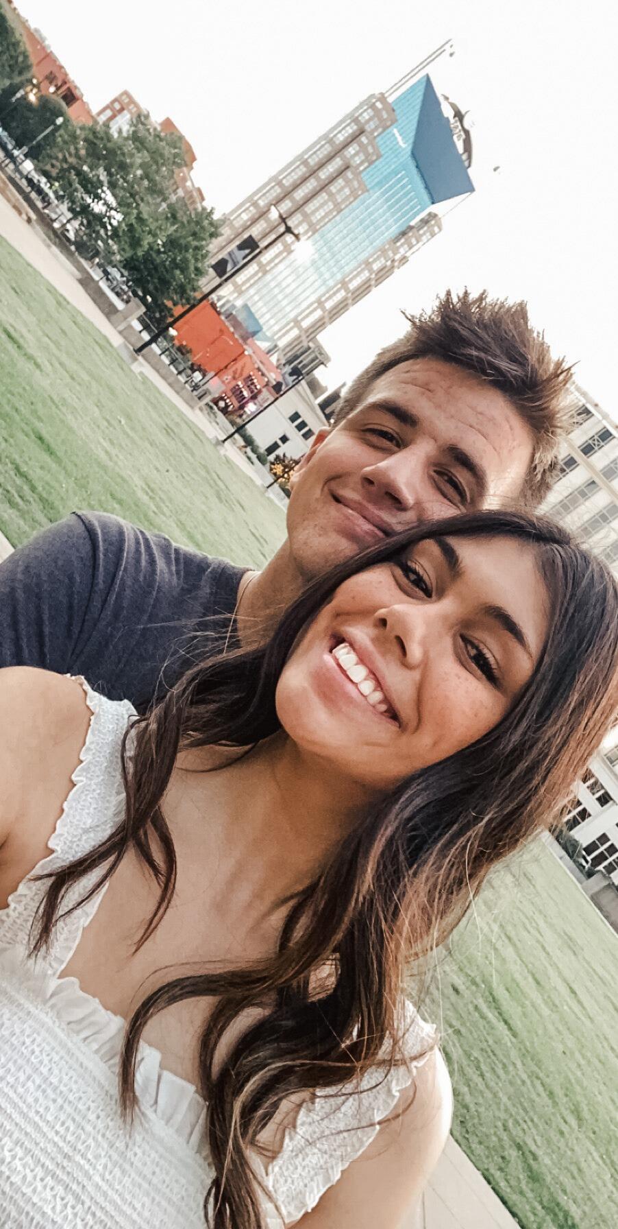 Our first road trip together! We took a pit spot in Nashville to celebrate our one year anniversary on the way to John's hometown in Indiana