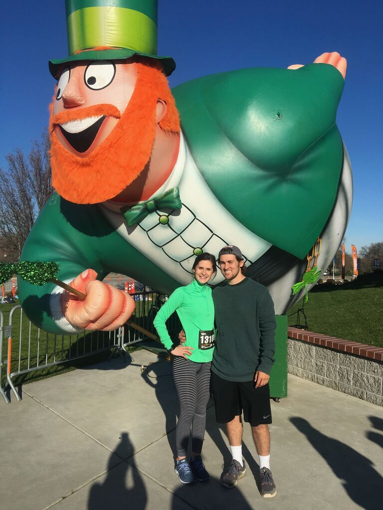 Race time: Shamrockin' 5K!