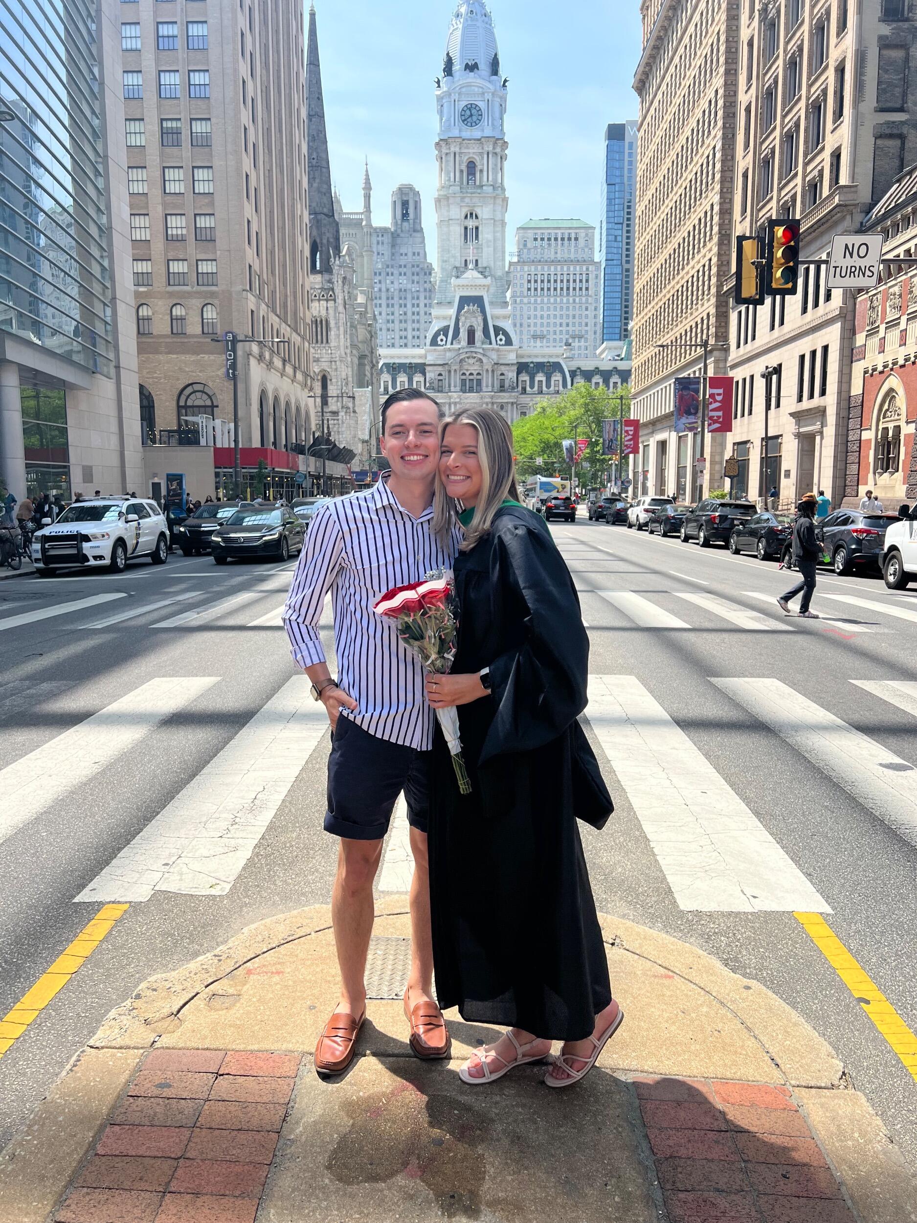 Lauren graduates from PA school at Thomas Jefferson University!