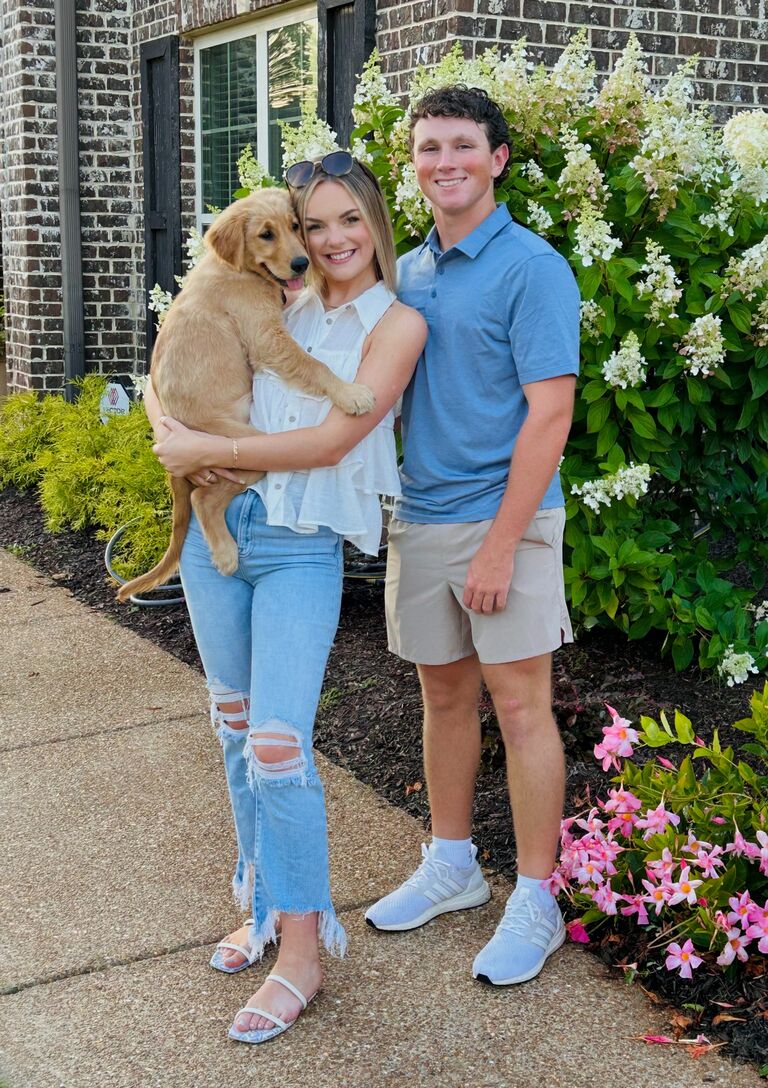raised a puppy together...