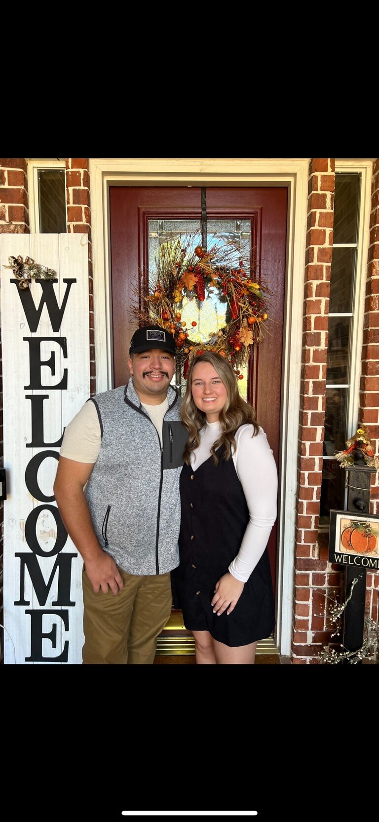 First Thanksgiving together at Alyssa's Grandma's!