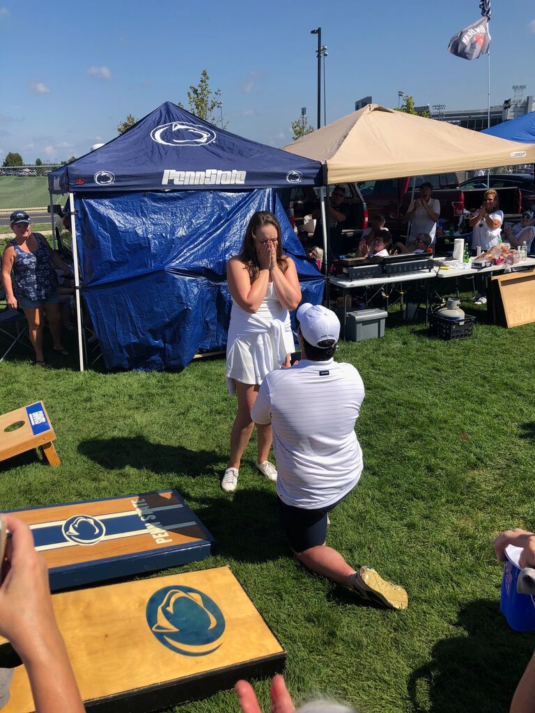 John pops the question Devon has been waiting to hear. And she said yes!