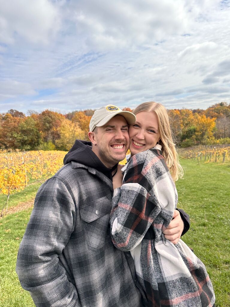 Torrie's birthday celebration at Cedar Ridge Winery!
