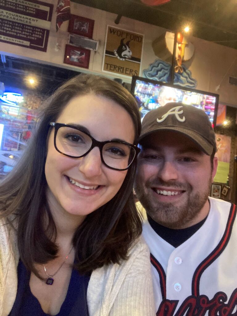 We watched the Atlanta Braves win the World Series!