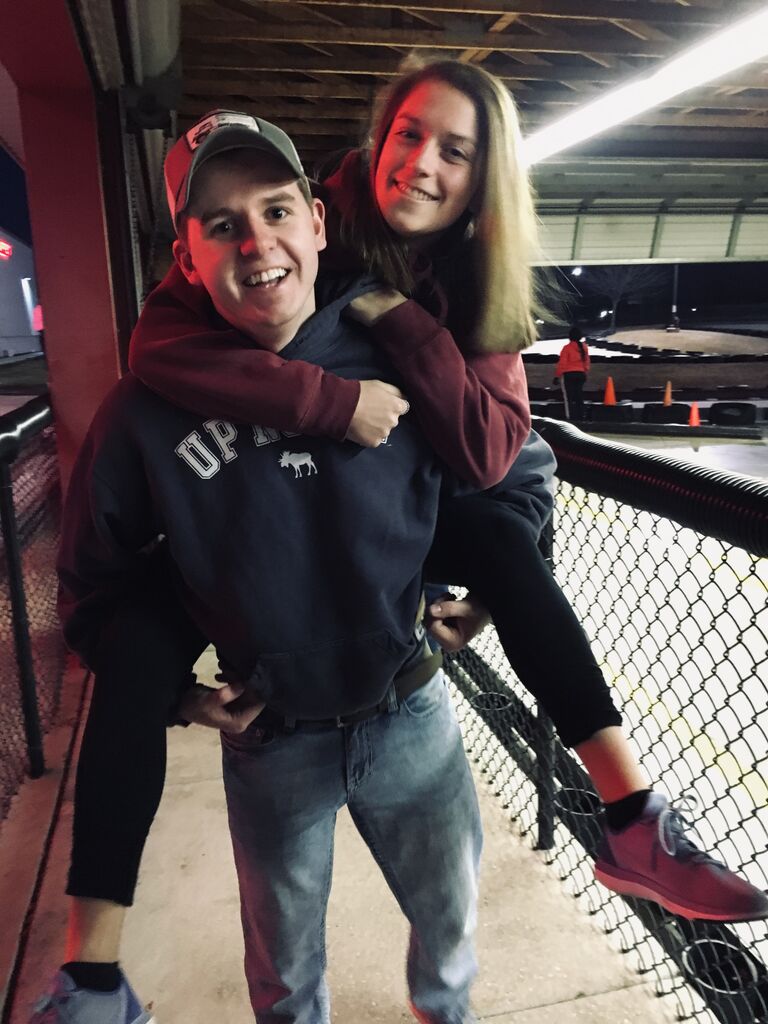 We quickly fell in love... I mean very quickly.. like we might have said it on the first date..! Hannah was a junior at Grand Valley and Eli would work hard all day and come to visit in the evening. Thanks Eli for sacrificing your sleep schedule! 