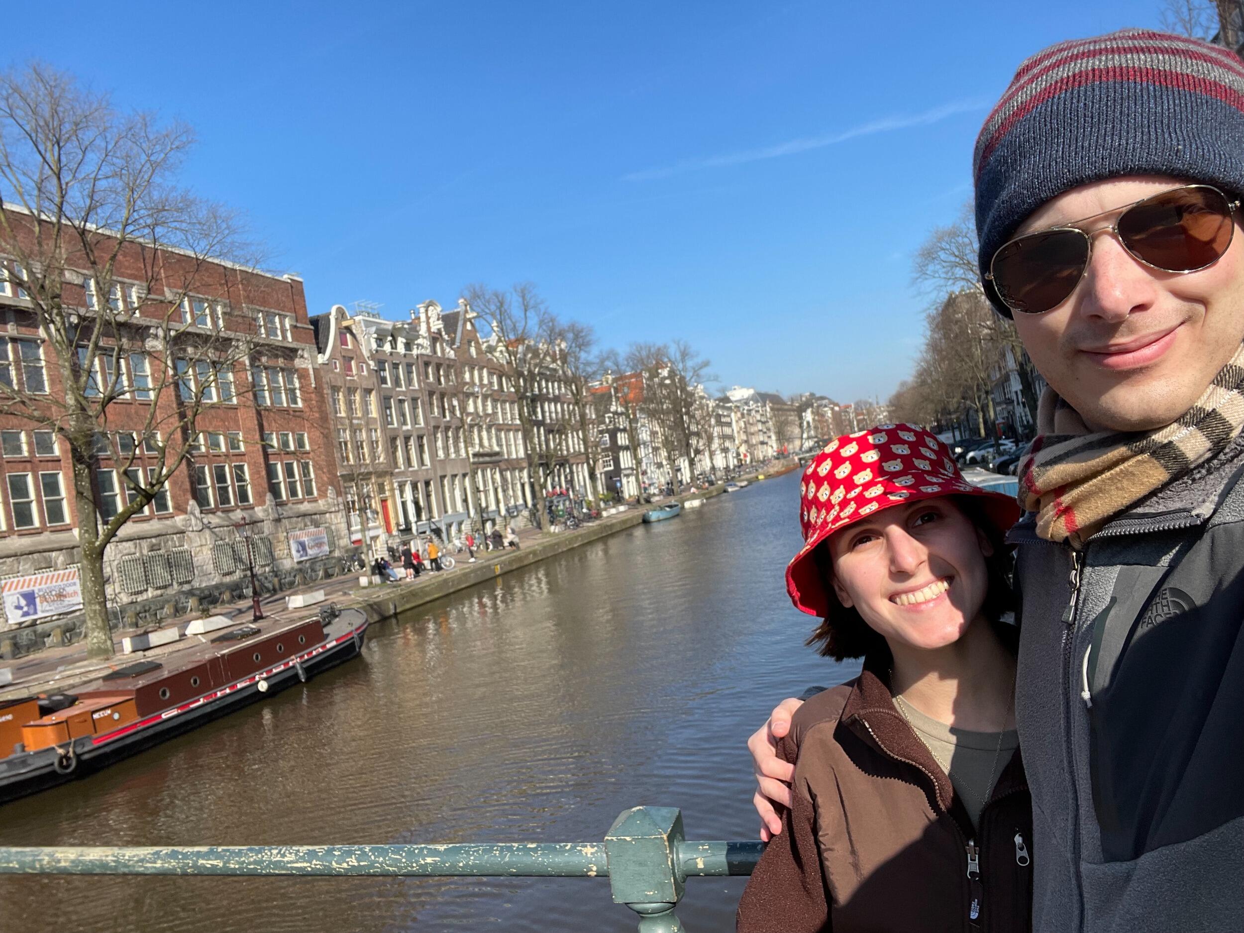 Our day in Amsterdam during our Belgium trip in 2022!