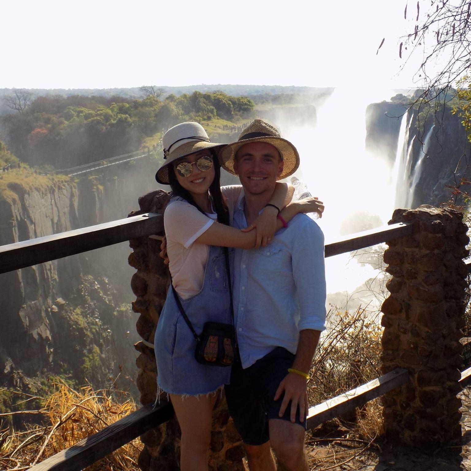 Enjoying life at Victoria Falls