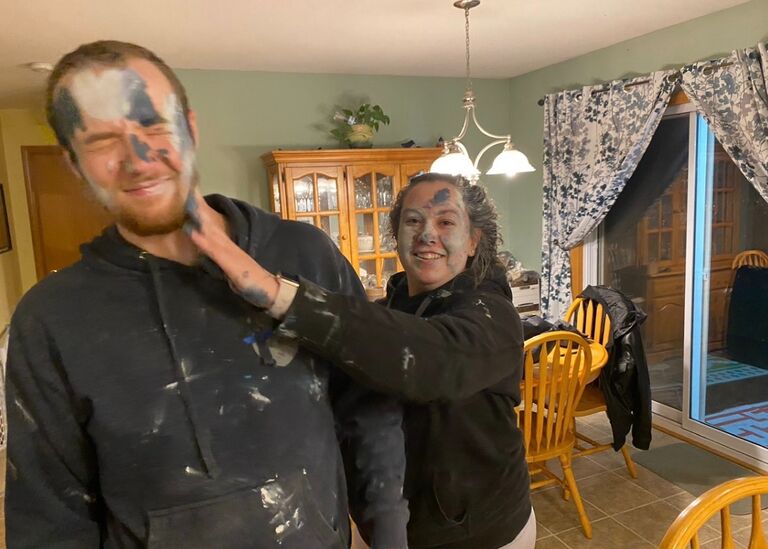 Covid lockdown = paint wars