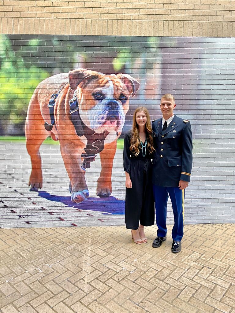 Reid’s commissioning ceremony