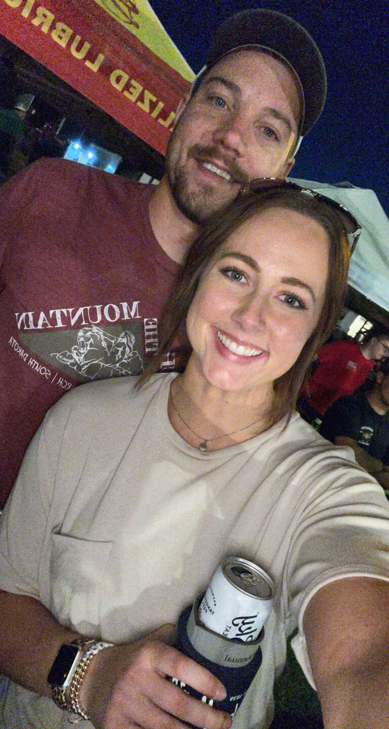 Who Said I Love You First?: I had just moved back to Pender and the we decided to head to the Cuming County Fair. After a night of fun at the tractor pull as we were heading back to the car, and I was the first to say "I love you." 