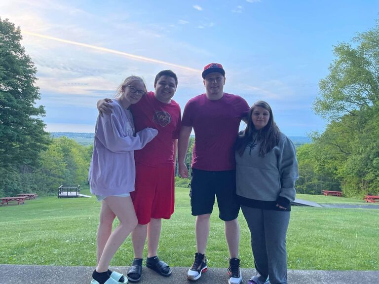The two started a tradition of visiting friends Daulton and Jamie in New York every summer! 