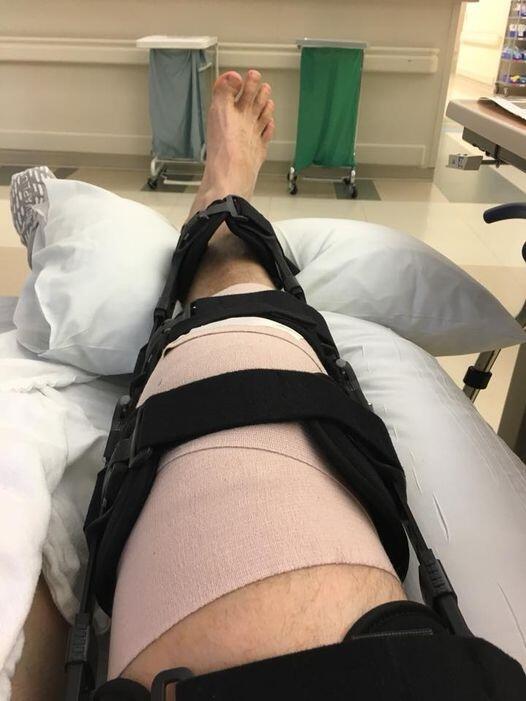 March 14 2018, Ainsley unofficially moves in to care for Paul after knee surgery