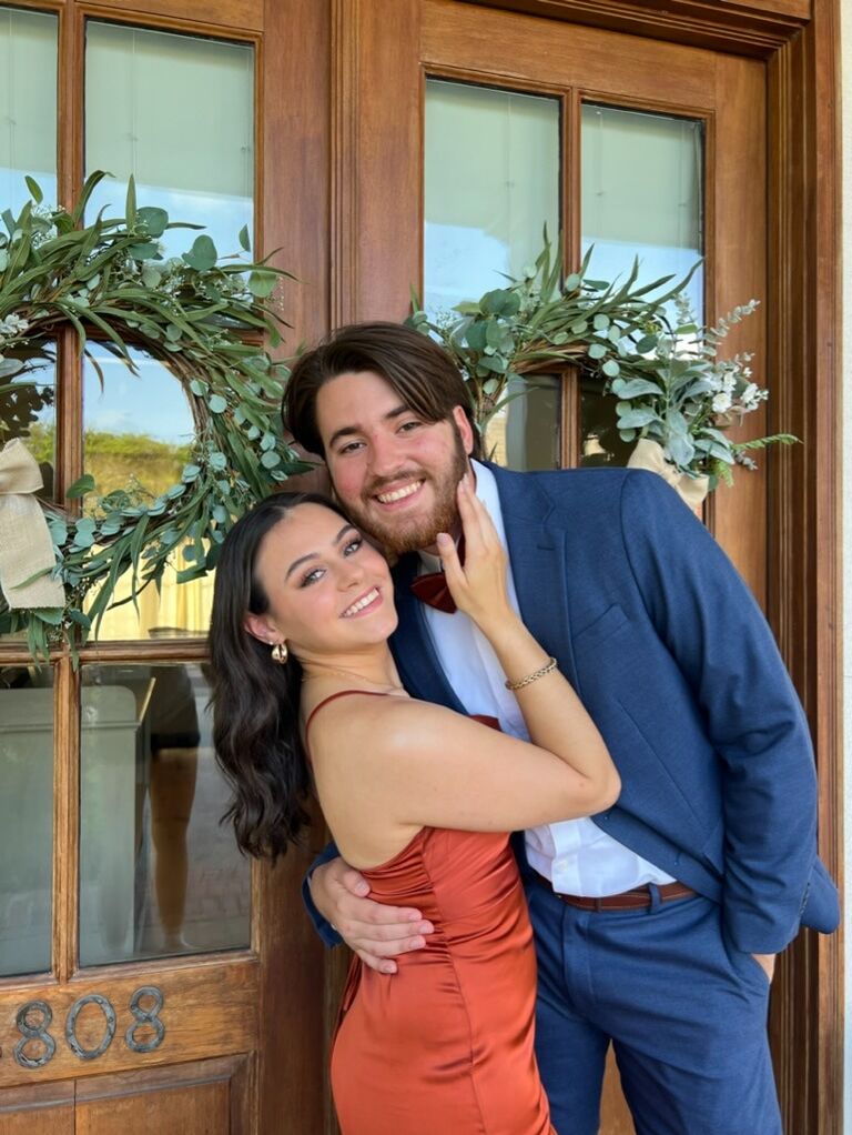 We attended our first of many formals together!