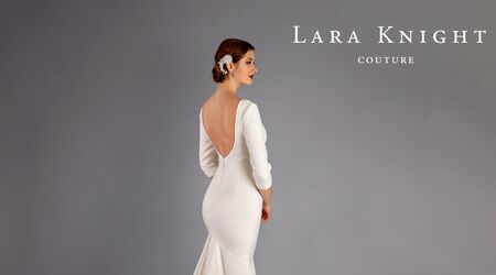 Lara alyssa beaded outlet wedding dress