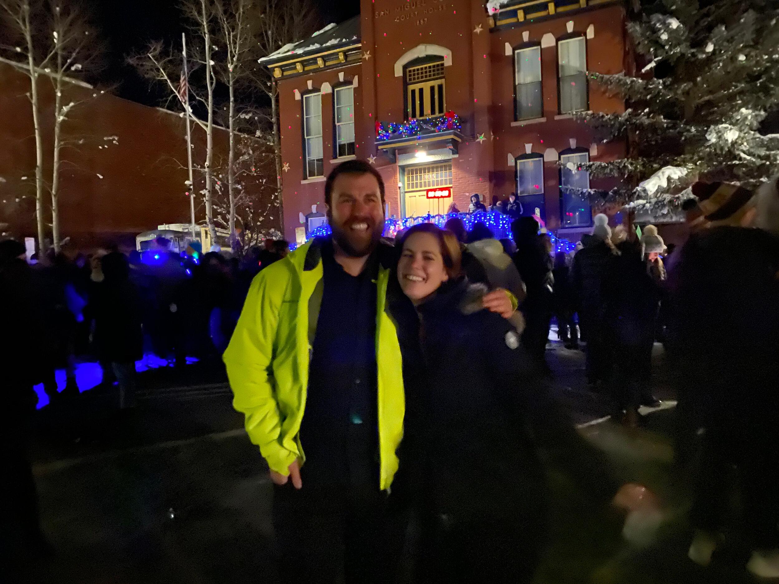 Ringing in 2020 in Telluride. Little did we know what the year would bring...