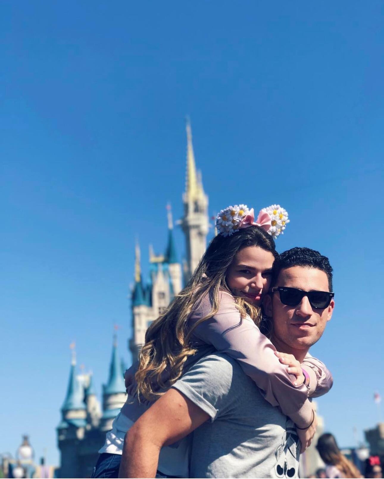 Their first Disney trip. Fun fact: Bruni and Danny were only dating for 3 months and Bruni bought them Disney annual passes! When you know, you know..