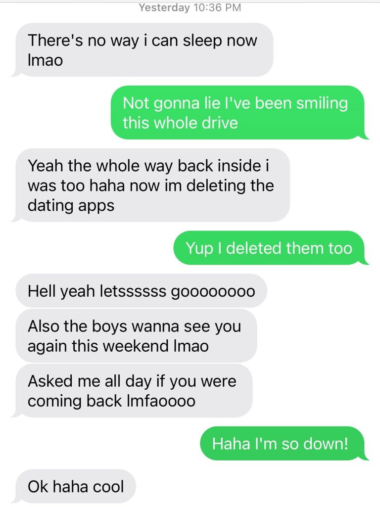 November 16th, we officially started our relationship