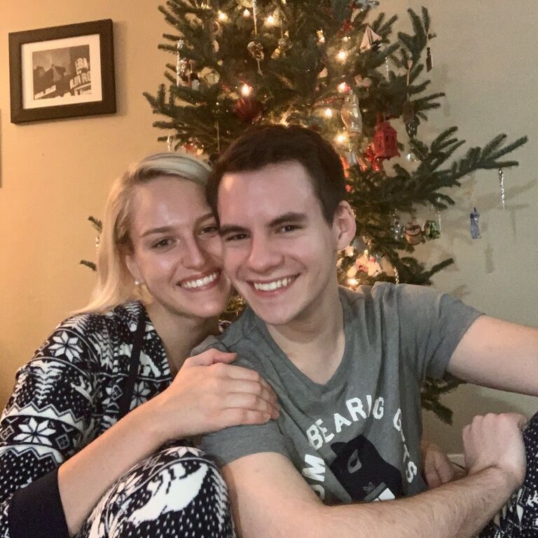 We have our first (early) Christmas together.