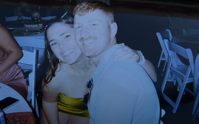 Us at one of the many weddings we have attended together throughout the years!