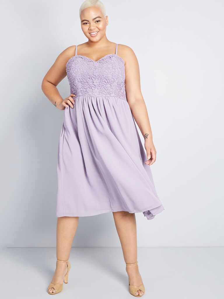 plus size gray bridesmaid dresses