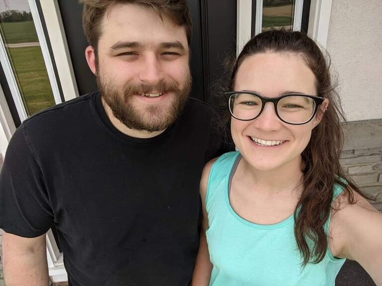 Connor and Racheal get the keys to their new home