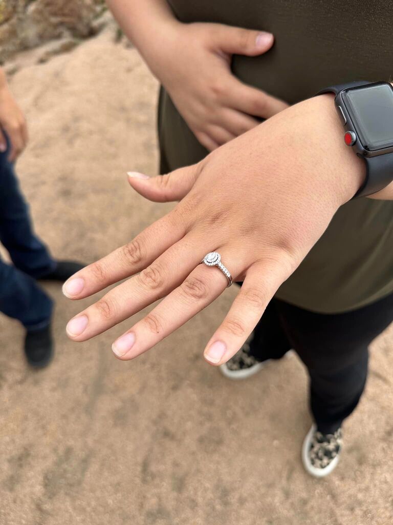 We couldn't wait to start this new journey and start the process of planning our lives together.