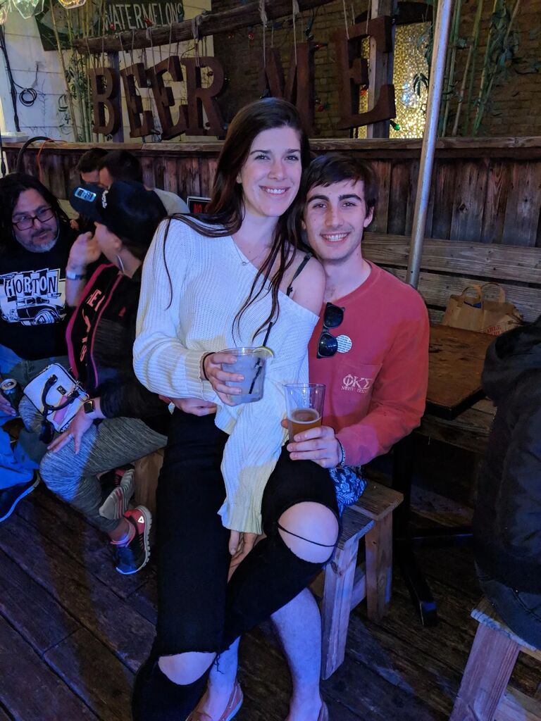 Nick and Haley took their first trip together  to Austin, Texas! He got to meet her parents and she got to show him where she grew up. 