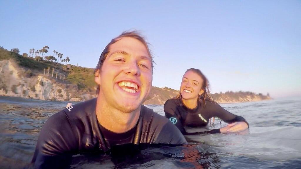 Mikey throughout our friendship and beginning relationship, always expressed his love for surfing and Southern California. When he found out Kailey has never been to the west coast, he booked a trip for her birthday to show her around. Throughout the trip, Mikey showed Kailey all of his favorite surf spots and attractions- this is the trip that sparked our love for traveling together!