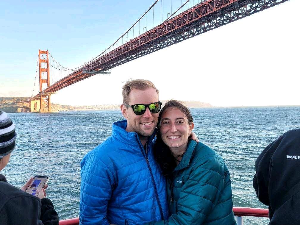Golden Gate sunset cruise