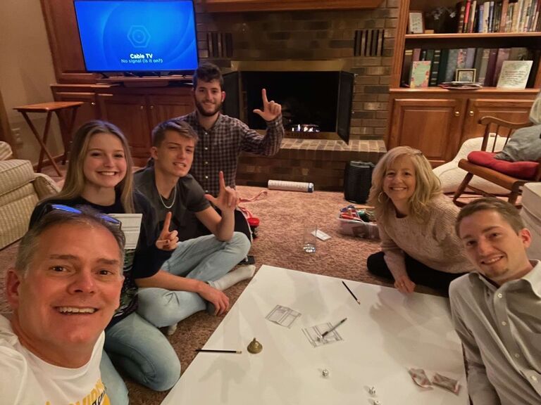 First of many Heck family game nights. Eden took the dub in Yahtzee. Bob still seeks his revenge.