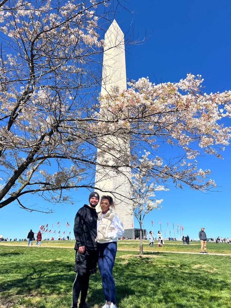 Exploring together.
Living in DC and Virginia is perfect for a history buff, like Luke