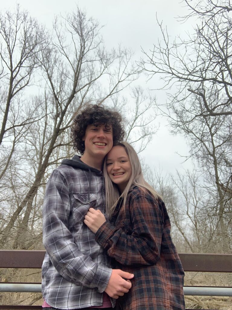 Pictures at Blues Creek. First pictures we have together as a couple.