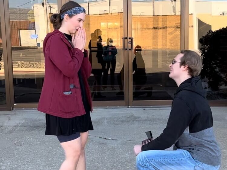 October 18 of this year, David proposes to Maegan on the same day, at the same place, and even at the same time Maegan caught him walking outside the church a year ago. After 16 years of friendship and 11 months and 15 days of dating, they are tying the knot on June 28, 2025. Both Maegan & David are amazed at how God brought them together even after so many years.