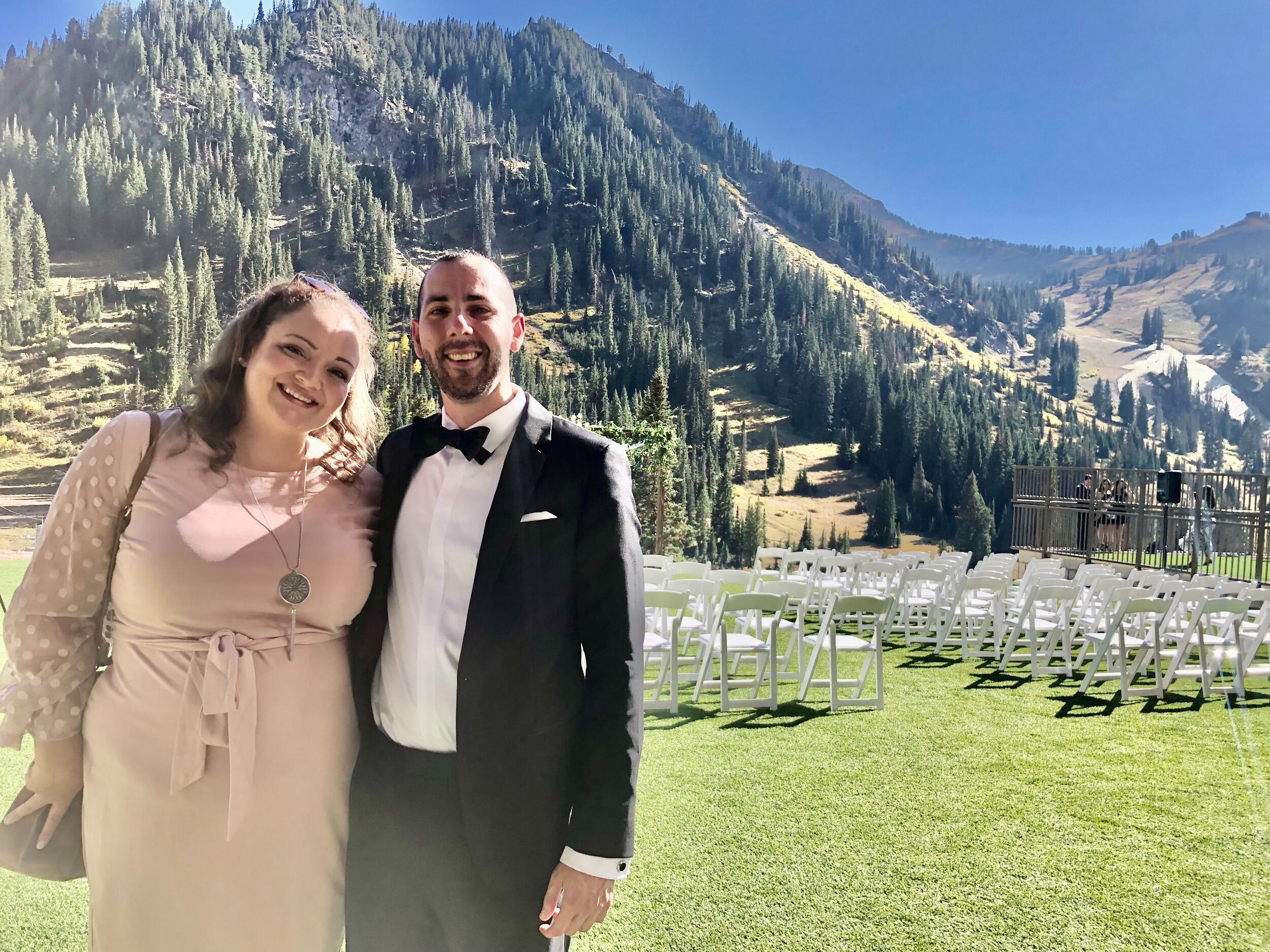 Trip to Salt Lake City Utah for a friend's wedding