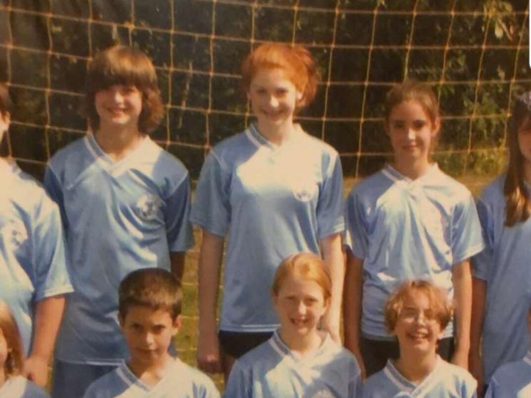 We met for the very first time