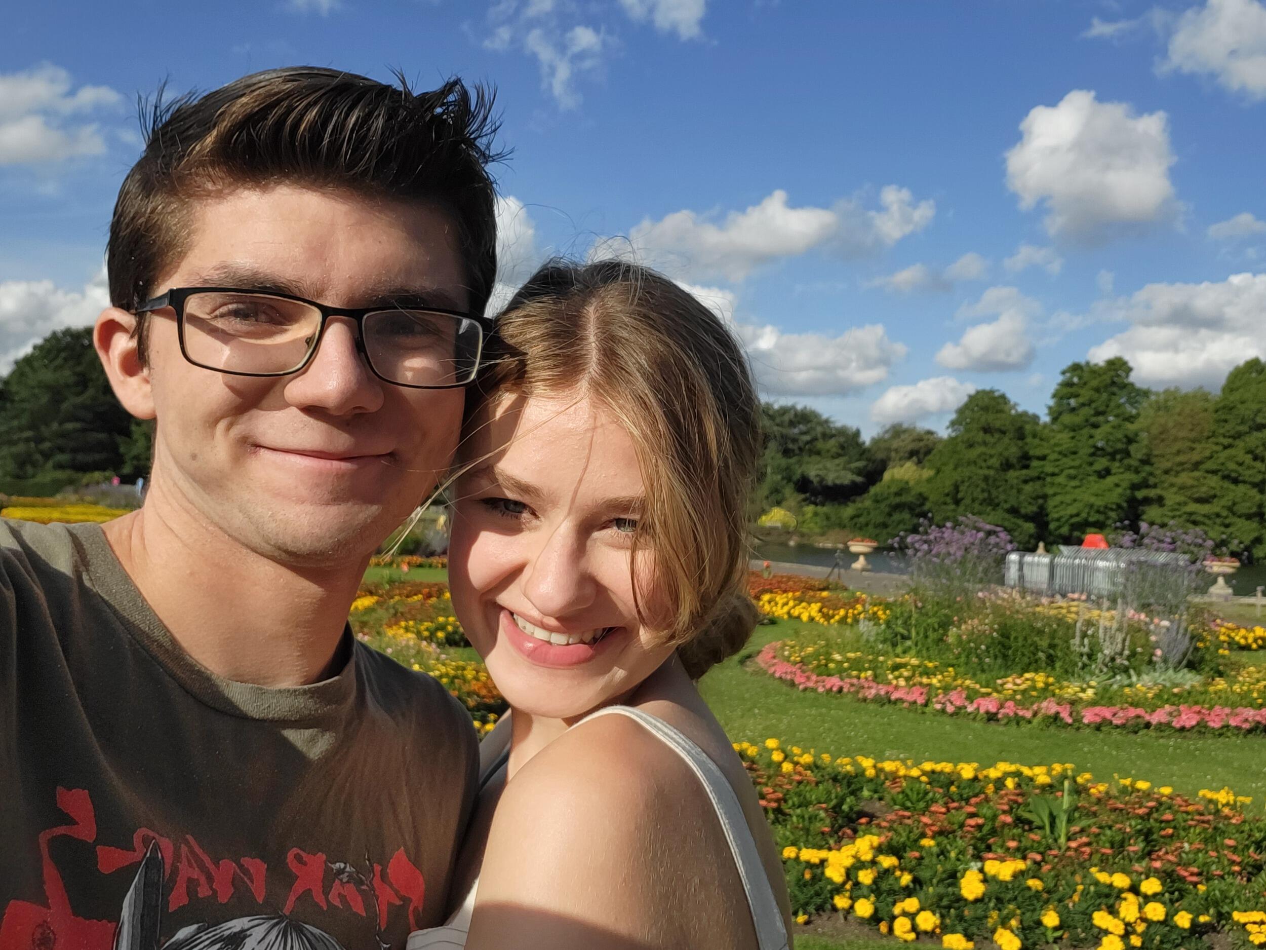 Visiting the Kew Royal Gardens outside of London