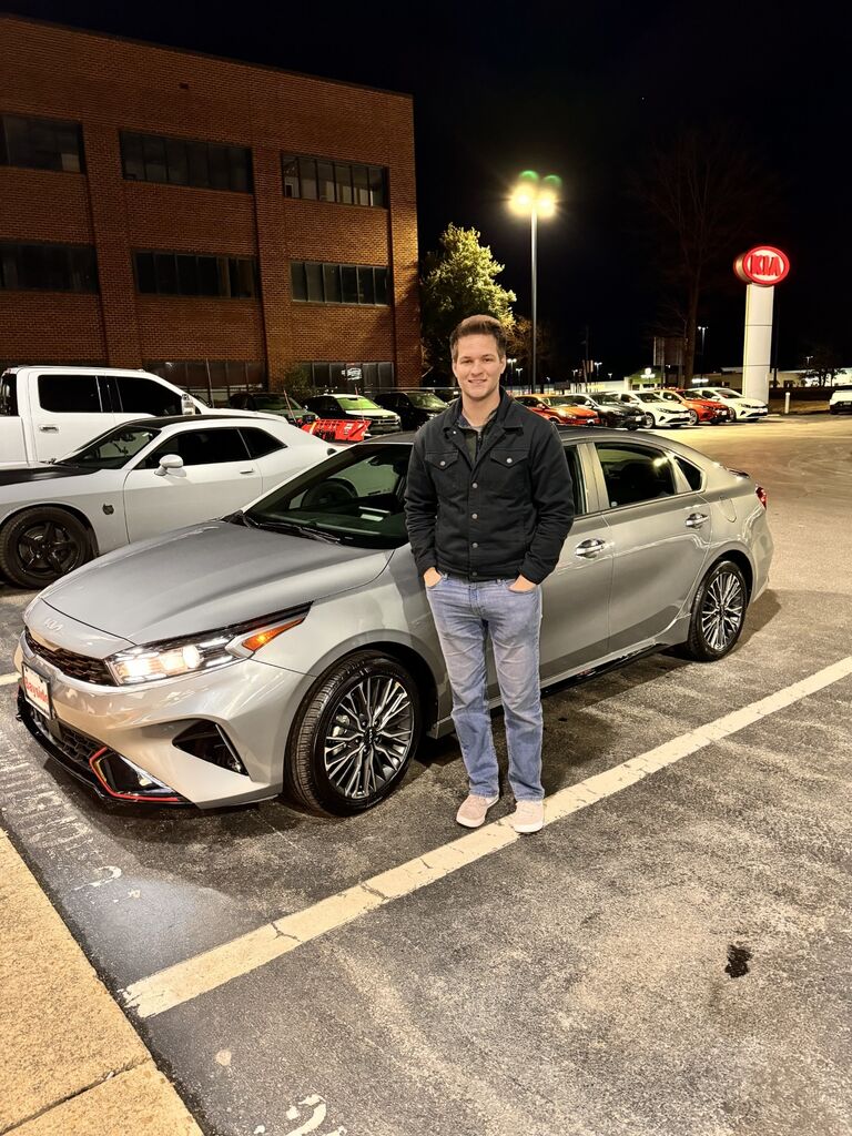 Quinton got a new car! 