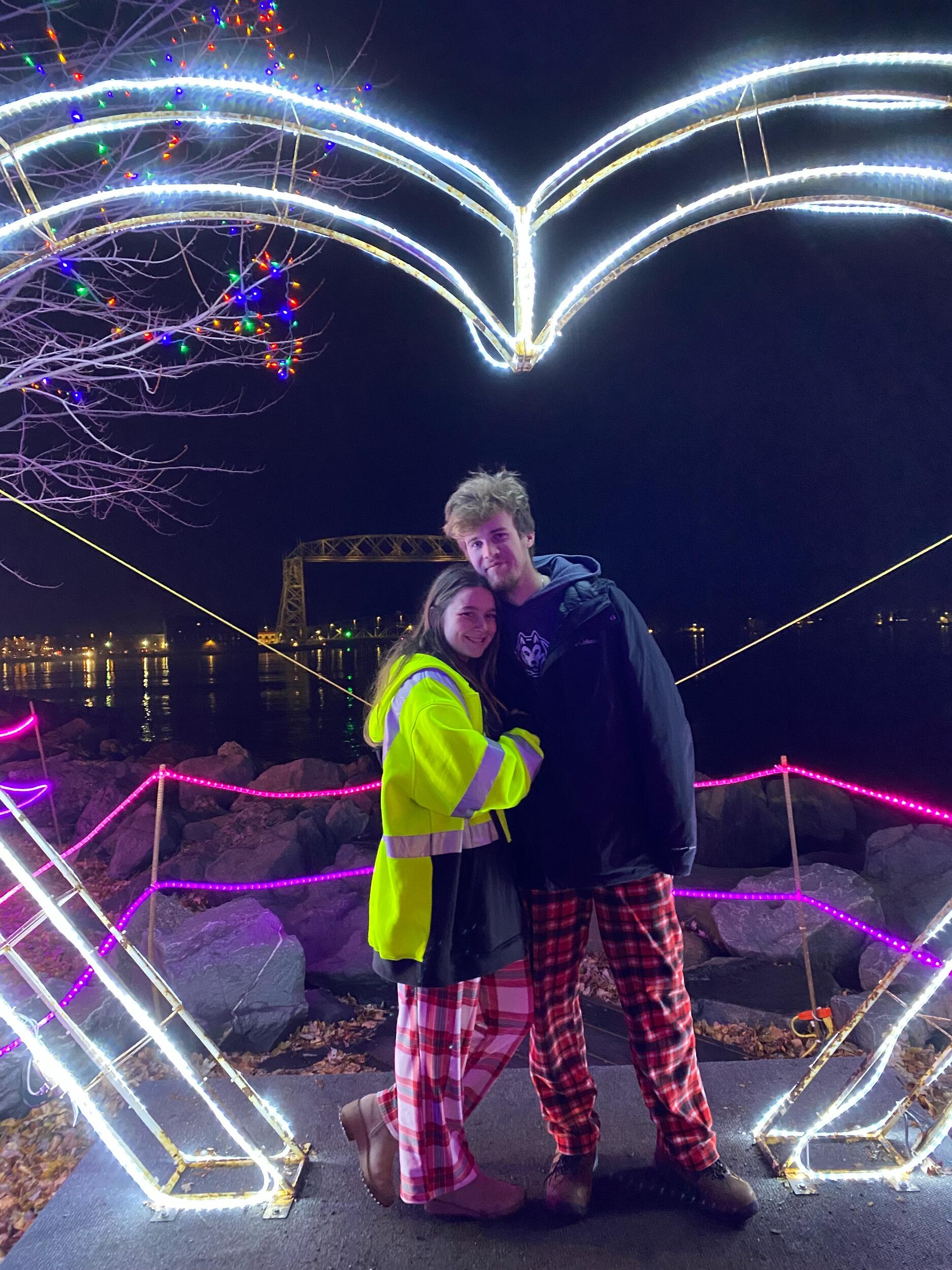 Our first trip together to Bentleyville, had an amazing experience! We rode up with my family and we all shared laughs and ate A LOT of food! Thank you mom and dad (LOL). 