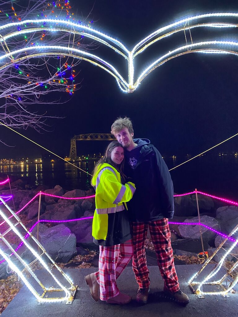 Our first trip together to Bentleyville, had an amazing experience! We rode up with my family and we all shared laughs and ate A LOT of food! Thank you mom and dad (LOL). 